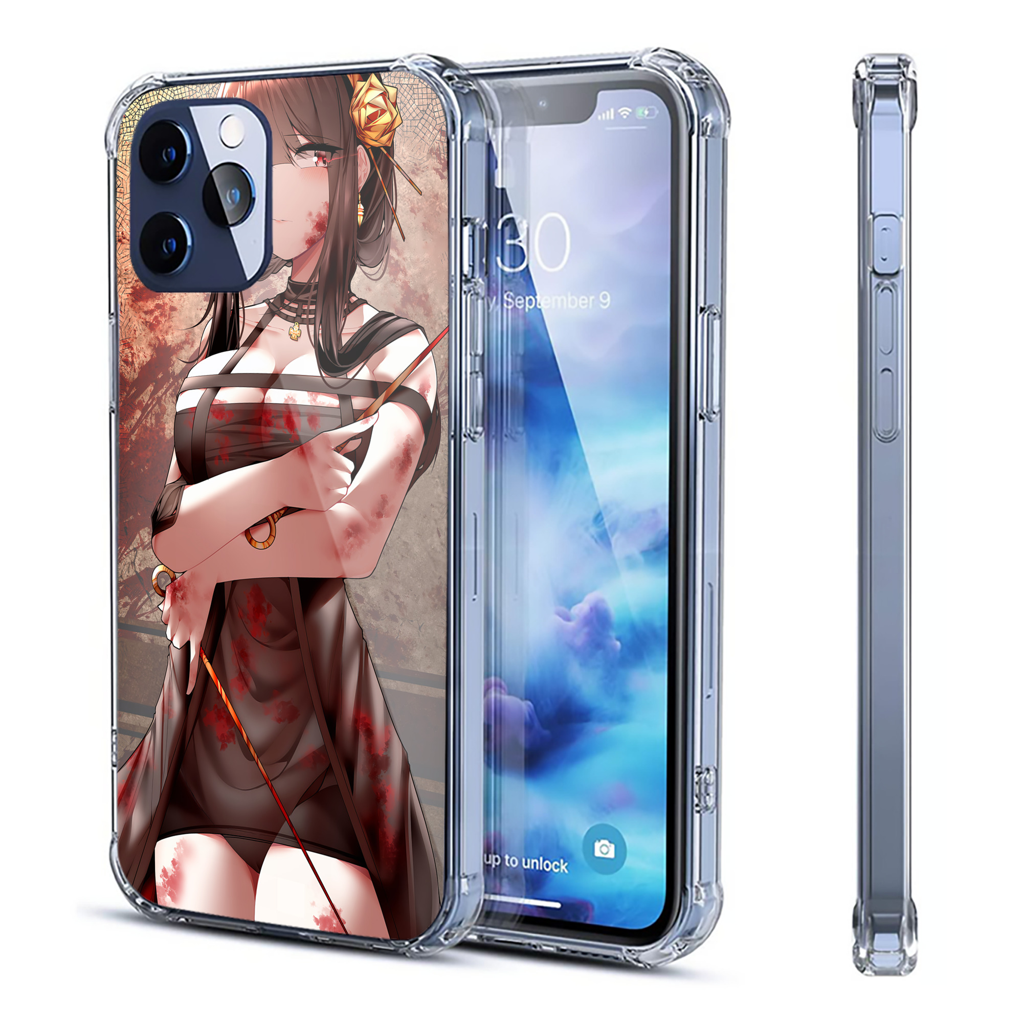 （画像用） SPY×FAMILY间谍家家酒 【iPhone 12シリーズ対応】透明スマホケース（クリアソフトケース）
